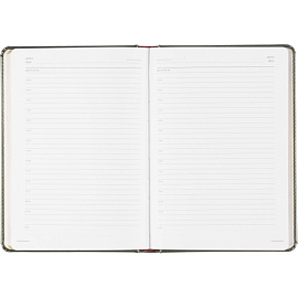 Ежедневник недатированный Attache Sidney Nebraska искусственная кожа A5 136 листов серый (золотистый обрез) фото Ежедневник недатированный Attache Sidney Nebraska искусственная кожа A5 136 листов серый (золотистый обрез)