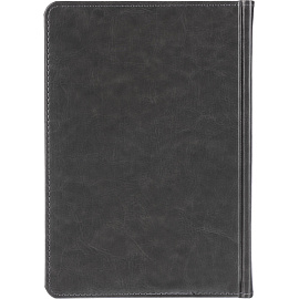 Ежедневник недатированный Attache Sidney Nebraska искусственная кожа A5 136 листов серый (золотистый обрез) фото Ежедневник недатированный Attache Sidney Nebraska искусственная кожа A5 136 листов серый (золотистый обрез)