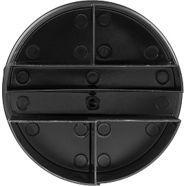 Подставка-органайзер для канцелярских принадлежностей Attache Line 6 отделений черная 10.5x14x14 см