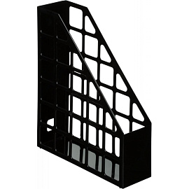 Лоток вертикальный для бумаг 75 мм Attache пластиковый чёрный