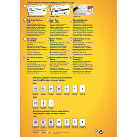 Этикетки самоклеящиеся Avery Zweckform (L4717-20) 210x148 мм 2 штуки на листе белые (20 листов в упаковке)