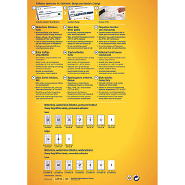 Этикетки самоклеящиеся Avery Zweckform (L4718-20) 70x37 мм 24 штуки на листе белые (20 листов в упаковке)