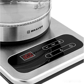 Чайник электрический Brayer BR1003 серебристый