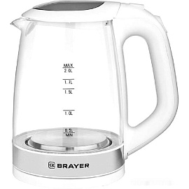 Чайник электрический Brayer BR1040WH белый