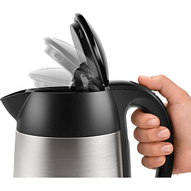 Чайник электрический Bosch TWK3P420 серебристый