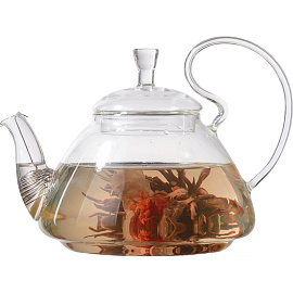 Чайник заварочный стеклянный Tima Дикая вишня 600 мл