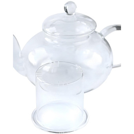 Чайник заварочный стеклянный Tima Липовый цвет TP075 1000 мл