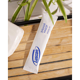 Набор зубной Luscan картон (зубная щётка, зубная паста, 200 штук в упаковке)