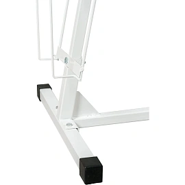 Стойка напольная разборная 9 лотков A4 (белая, 161x41x39 см)