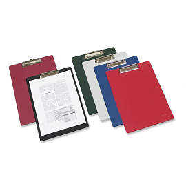 Папка-планшет с зажимом Bantex (Attache Selection) A4 синяя из картона фото Папка-планшет с зажимом Bantex (Attache Selection) A4 синяя из картона