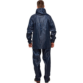 Костюм влагозащитный Тайфун полиэфир с ПВХ покрытием синий (размер 56-58, рост 182-188)