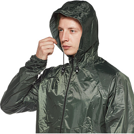 Костюм влагозащитный Тайфун полиэфир с ПВХ покрытием зелёный (размер 48-50, рост 182-188)