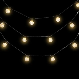 Гирлянда светодиодная Neon-Night Лофт линия теплый белый свет 20 светодиодов (5 м)