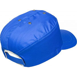 Каскетка защитная Ампаро Престиж синяя (126905)