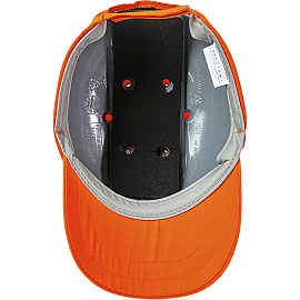 Каскетка защитная Ампаро Престиж оранжевая (126908)