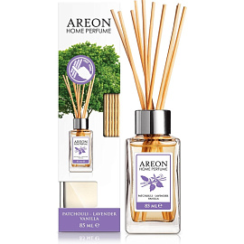 Аромадиффузор Areon Home Sticks perfume Пачули/лаванда/ваниль 85 мл