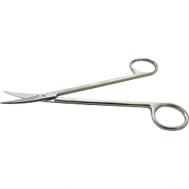 Ножницы хирургические Surgicon изогнутые остроконечные 160 мм