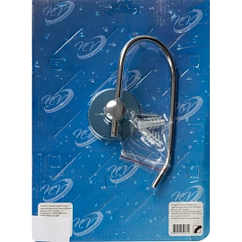 Держатель для туалетной бумаги настенный металл серебристый