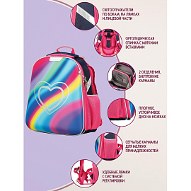 Ранец №1 School анатомический Basic Like