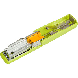 Степлер-мини Комус MSGR2420 до 20 листов зеленый (скобы № 24/6, 26/6, с антистеплером)