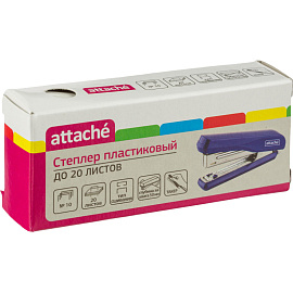 Степлер Attache PSW1020 до 20 листов белый (скобы № 10, с антистеплером)