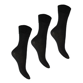 Носки мужские Классика черные без рисунка размер 27