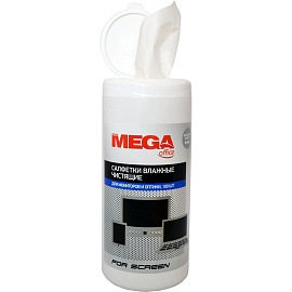 Салфетки влажные для экранов Luscan (Attache Selection) с антистатическим эффектом 13x17 см (100 штук в тубе) фото Салфетки влажные для экранов Luscan (Attache Selection) с антистатическим эффектом 13x17 см (100 штук в тубе)