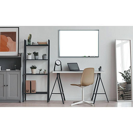 Доска магнитно-маркерная Attache Classic 60x90 см односекционная (полочка для маркеров)