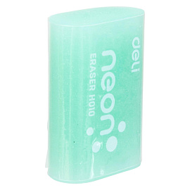 Ластик Deli ПВХ прямоугольный 39x27x12 мм фото Ластик Deli ПВХ прямоугольный 39x27x12 мм