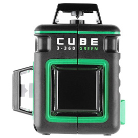 Уровень лазерный ADA CUBE 3-360 GREEN Professional Edition (А00573)