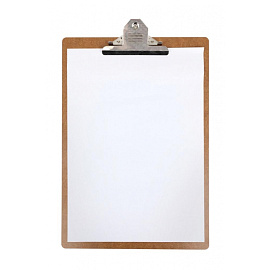 Папка-планшет с зажимом Attache A3 коричневая