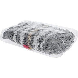 Насадка МОП для швабры-флаундера (плоской) Кадыйская мануфактура микрофибра/хлопок 50x15 см (код НАССР: синий/красный/зеленый/желтый)