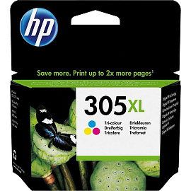 Картридж струйный HP 305XL 3YM63AE цветной оригинальный повышенной емкости
