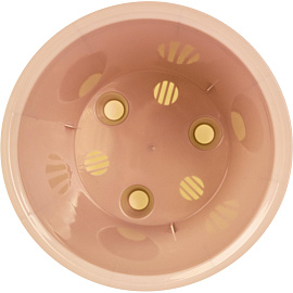 Горшок для цветов InGreen London 5 л с внутренней вставкой 4.5 л сливочный (20.8x23 см)