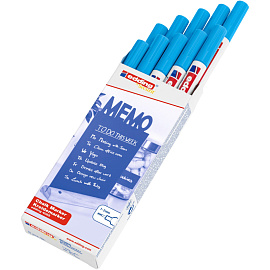 Маркер меловой Edding 4085 голубой круглый наконечник (толщина линии 1-2 мм) фото Маркер меловой Edding 4085 голубой круглый наконечник (толщина линии 1-2 мм)