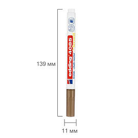 Маркер меловой Edding 4085 коричневый круглый наконечник (толщина линии 1-2 мм) фото Маркер меловой Edding 4085 коричневый круглый наконечник (толщина линии 1-2 мм)