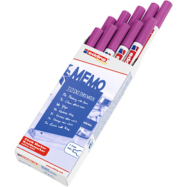 Маркер меловой Edding 4085 сиреневый круглый наконечник (толщина линии 1-2 мм) фото Маркер меловой Edding 4085 сиреневый круглый наконечник (толщина линии 1-2 мм)