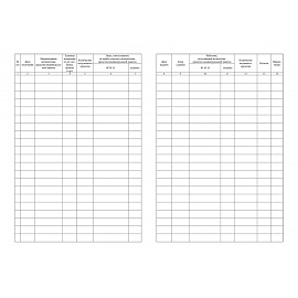 Журнал учета антисептиков и средств индивидуальной защиты (24 листа, скрепка, обложка офсет, 2 штуки в упаковке)