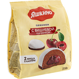 Пряники Яшкино с вишневой начинкой 350 г