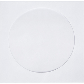 Конверт для CD Packpost 125x125 мм 90 г/кв.м белый декстрин окно 100 мм (25 штук в упаковке)