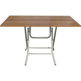 Стол обеденный Ривьера складной (1200х700x750 мм) ночче эко/металлик