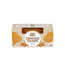 Печенье песочное Nyakers имбирное со вкусом миндаля 150 г
