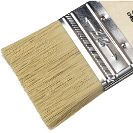 Кисть малярная плоская Сибртех из натуральной щетины 63x10 мм (82264)