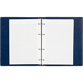 Тетрадь на кольцах со сменным блоком Attache A5 80 листов в клетку, тиснение фольгой