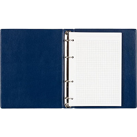 Тетрадь на кольцах со сменным блоком Attache A5 80 листов в клетку, тиснение фольгой