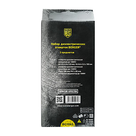 Набор отвёрток Berger BG1065 (5 штук) фото Набор отвёрток Berger BG1065 (5 штук)