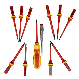 Набор отверток Berger 13 штук (BG1064) фото Набор отверток Berger 13 штук (BG1064)