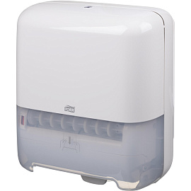 Диспенсер для полотенец в рул.Tork Matic Elevation H1 551000 белый фото Диспенсер для полотенец в рул.Tork Matic Elevation H1 551000 белый