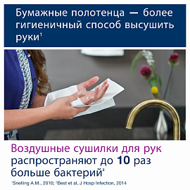 Диспенсер для листовых полотенец Торк (Tork) 553000 Singlefold H3 ZZ/C пластиковый белый фото Диспенсер для листовых полотенец Торк (Tork) 553000 Singlefold H3 ZZ/C пластиковый белый
