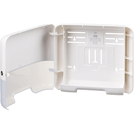 Диспенсер для листовых полотенец Торк (Tork) 553100 Mini Singlefold H3 ZZ/С пластиковый белый